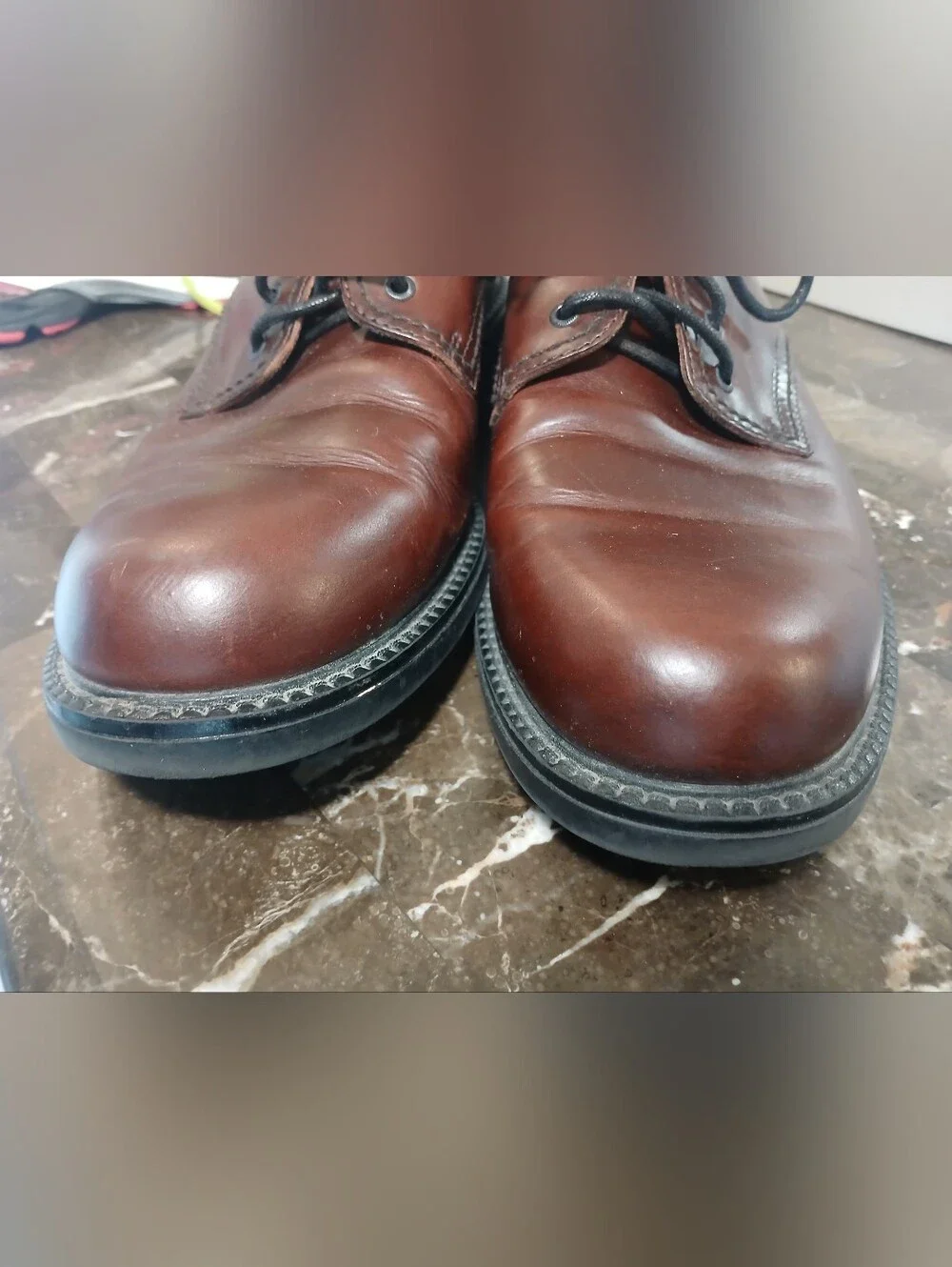 Men's Brown Leather Derby Shoes - Polished Casual Oxford